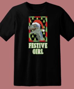 Festive Girl Chirstmas T Shirt Style