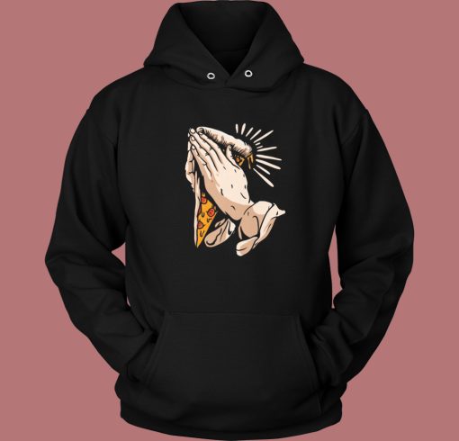 Holy Pizza Funny Hoodie Style
