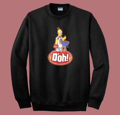 Homer Kiss The Chef Doh Sweatshirt