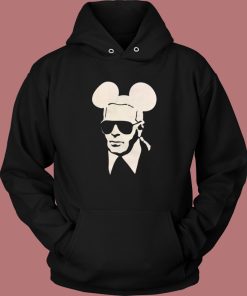 Karl Lagerfeld Mickey Mouse Hoodie Style