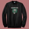 Kerplunk Green Day Flower 80s Sweatshirt