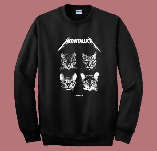 Meowtallica Catanism Parody Sweatshirt