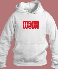 Mom Is Wow Mommy Love 80s Hoodie Style