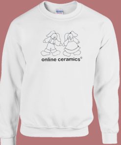 Online Ceramics Bunny Logo Sweatshirt