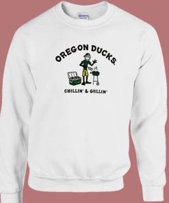 Oregon Ducks Chillin And Grillin Sweatshirt