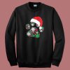 Paw Snowflake Santa Hat Sweatshirt