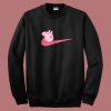 Peppa Pig Nike Parody Sweatshirt