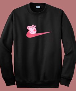 Peppa Pig Nike Parody Sweatshirt