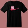 Peppa Pig Nike Parody T Shirt Style