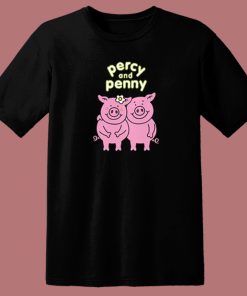 Percy Pig And Penny Funny T Shirt Style