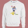 Pikachu and Ash Ketchum Sweatshirt
