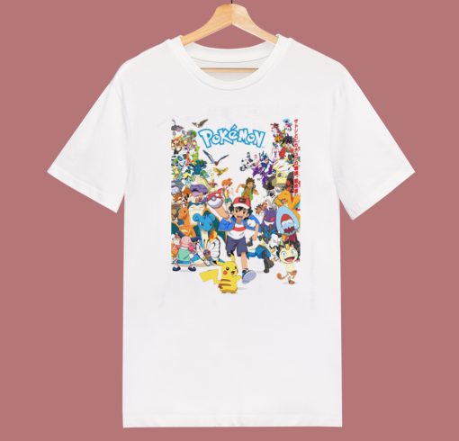 Pokemon Ash Ketchum Goodbye T Shirt Style