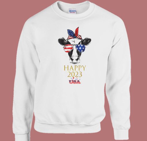 Happy New Year Usa 2023 Sweatshirt