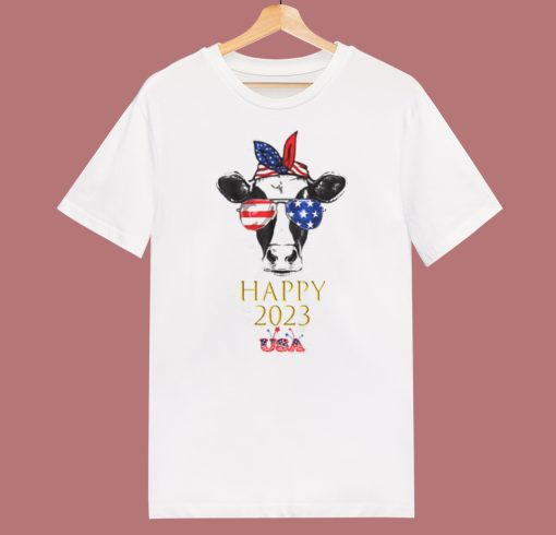 Happy New Year Usa 2023 T Shirt Style