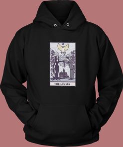 The Lovers Tarot Addams Family Hoodie Style