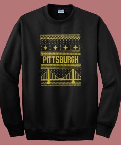 Ugly Pittsburgh Merry Christmas Sweatshirt