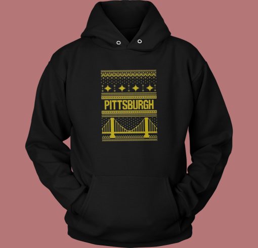 Ugly Pittsburgh Merry Christmas Hoodie Style