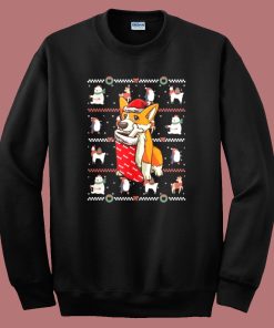 Welsh Corgi Dog Christmas Sweatshirt