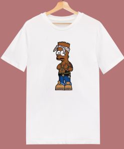 2Bart Tupac Shakur The Simpson T Shirt Style