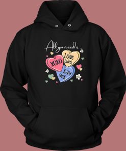All You Need Is Love Bites Hoodie Style
