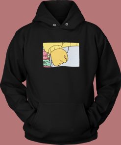 Arthur Clenched Fist Meme Hoodie Style