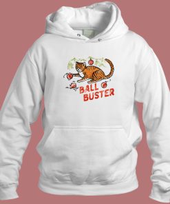 Ball Buster Cat Hoodie Style