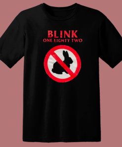 Blink One Eighty Two Bunny T Shirt Style