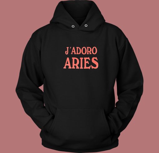 J Adoro Aries Hoodie Style