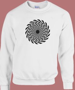 Keith Moon Spiral Optical Illusion Sweatshirt
