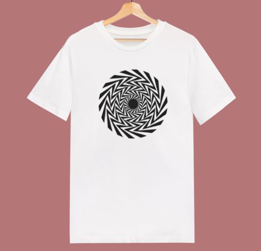 Keith Moon Spiral Optical Illusion T Shirt Style