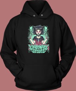 Kitty On Fire Records Hoodie Style