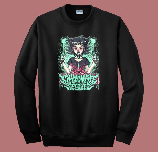 Kitty On Fire Records Sweatshirt