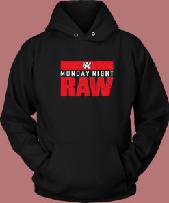 Monday Night Raw Logo Hoodie Style
