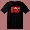 Monday Night Raw Logo T Shirt Style