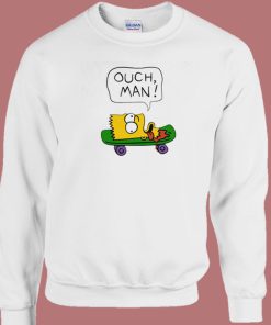 Ouch Man The Simpsons Sweatshirt