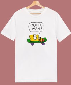 Ouch Man The Simpsons T Shirt Style