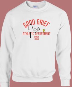 Peanuts Good Grief Athletic Department Sweatshirt