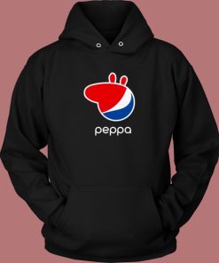 Peppa Pig Pepsi Parody Hoodie Style