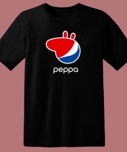 Peppa Pig Pepsi Parody T Shirt Style