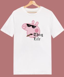 Peppa Pig Thug Life T Shirt Style