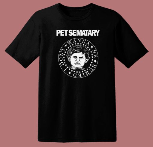 Pet Semetary Ramones T Shirt Style