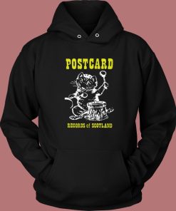 Postcard Records Of Scotland Hoodie Style