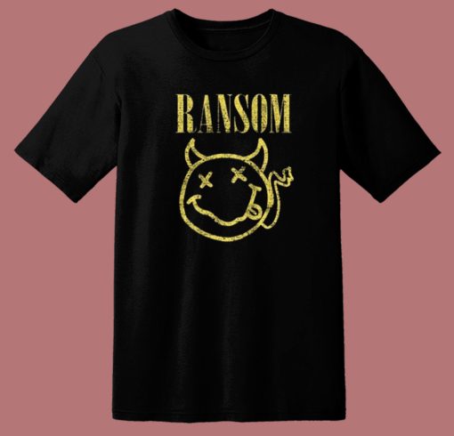Ransom Nirvana Smiley T Shirt Style