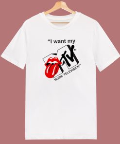 Rolling Stones and MTV T Shirt Style