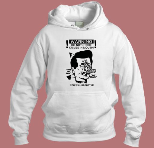 Rory Blanks Knife Mouth Hoodie Style