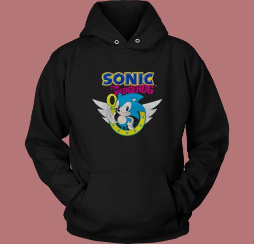 Sonic The Hedgehog Rings And Wings Hoodie Style