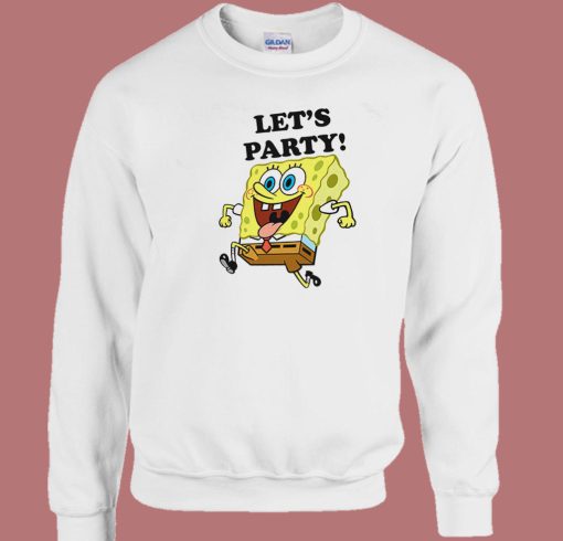 SpongeBob Says Lets Party Sweatshirt