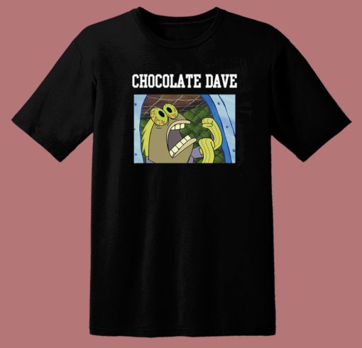 Spongebob Chocolate Dave T Shirt Style