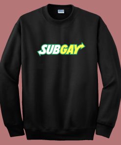 Subgay Logo Parody Sweatshirt