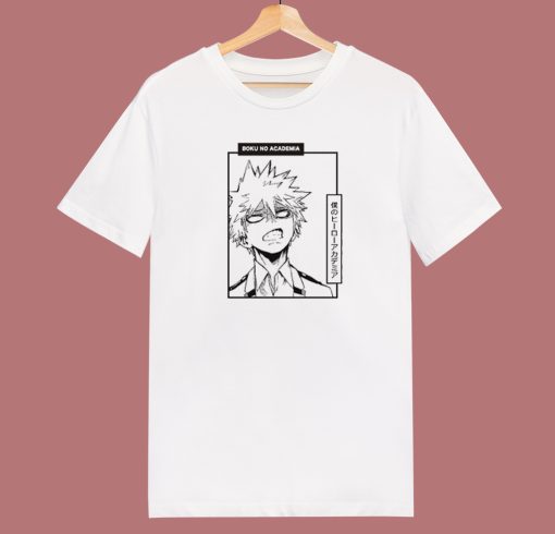 Anime Katsuki Bakugou T Shirt Style